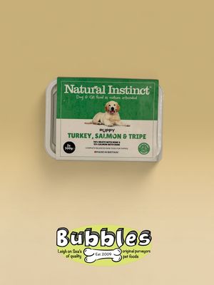 Natural Instinct Puppy Turkey, Salmon and Tripe