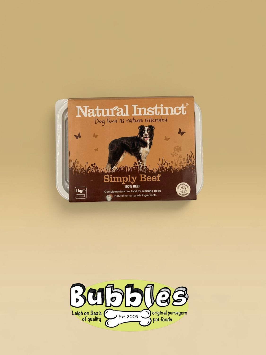 Natural Instinct Simply Beef, Size: 1kg