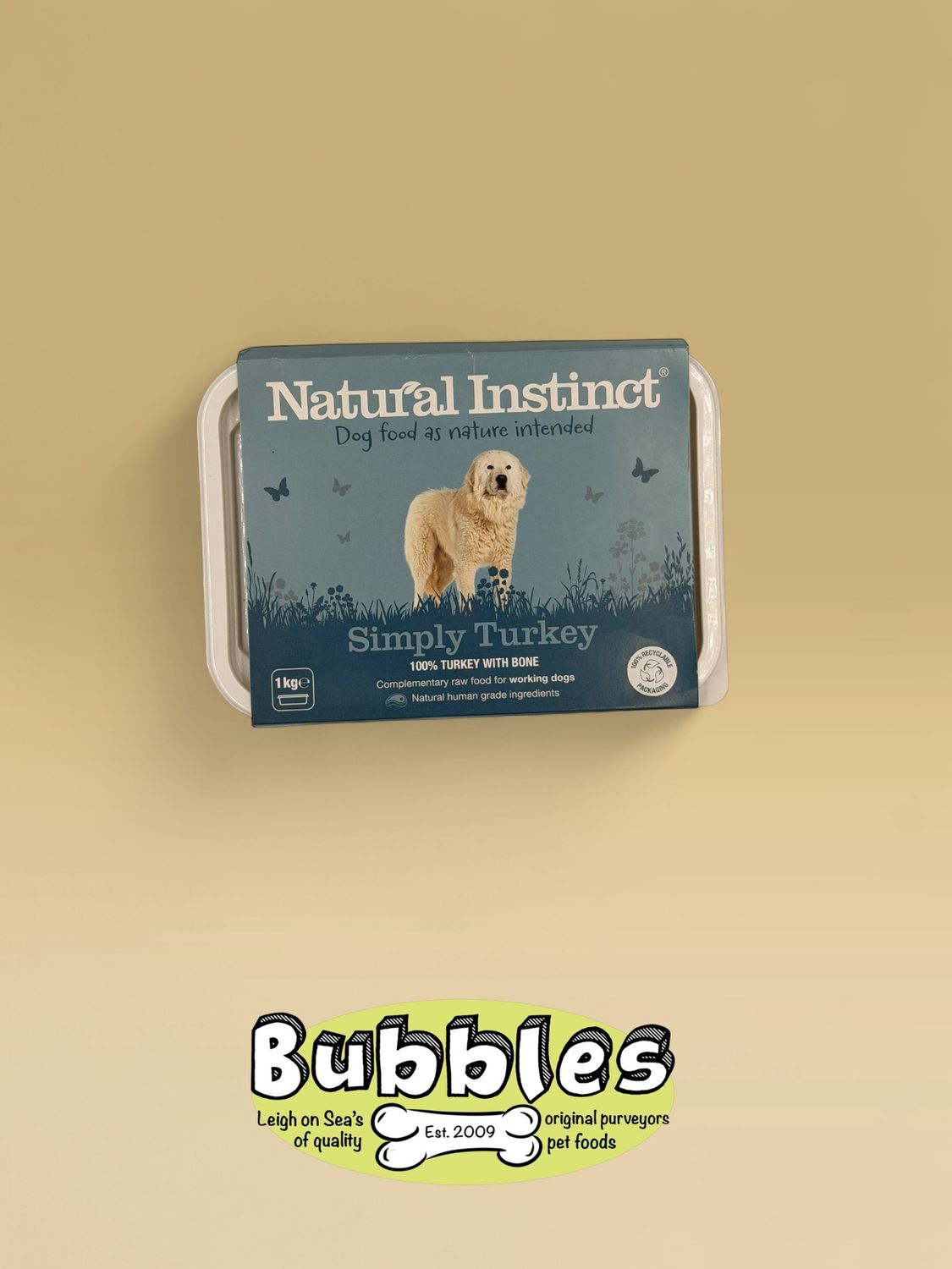 Natural Instinct Simply Turkey, Size: 1kg