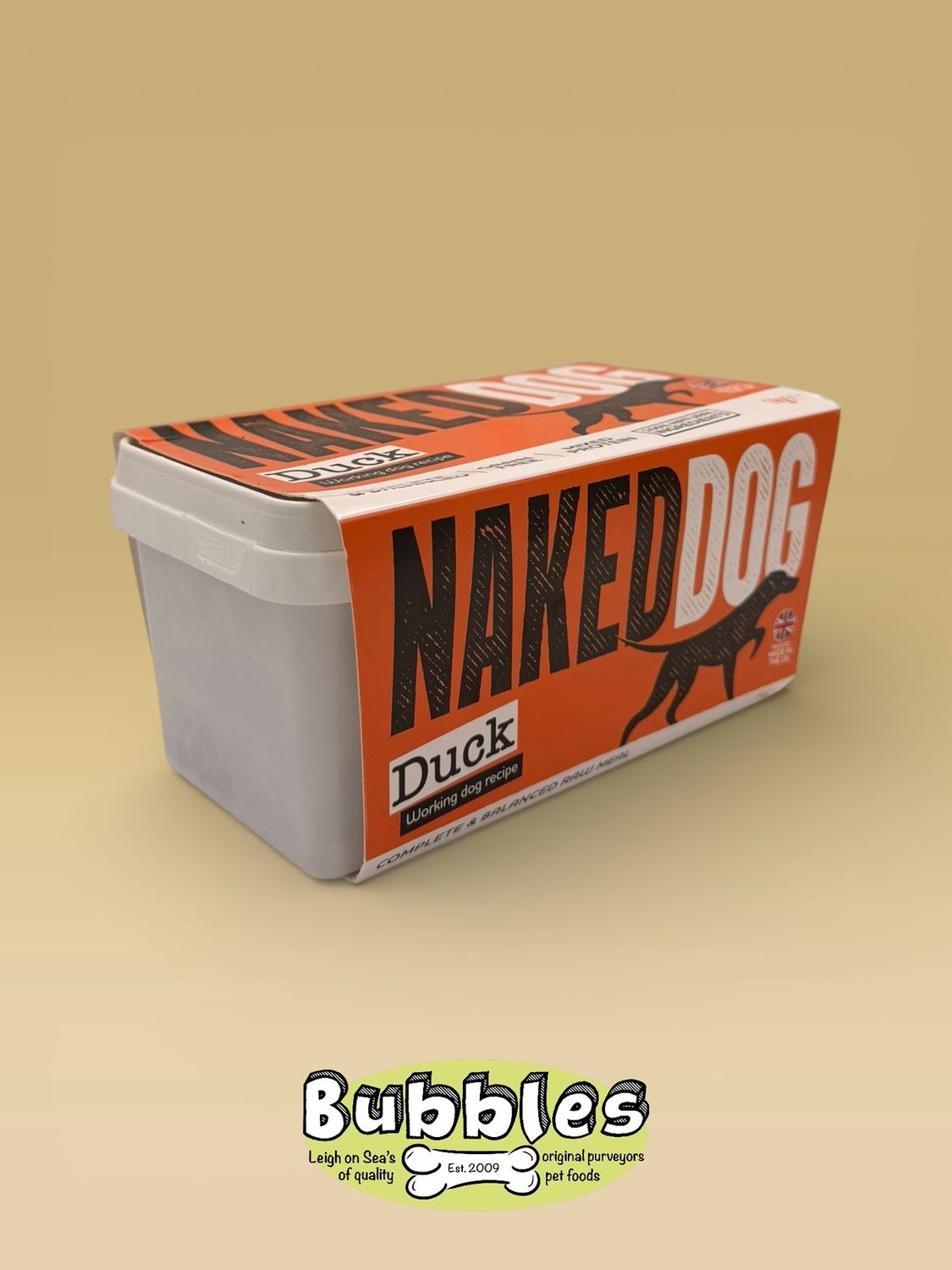 Naked Dog Original Duck, Size: 1kg