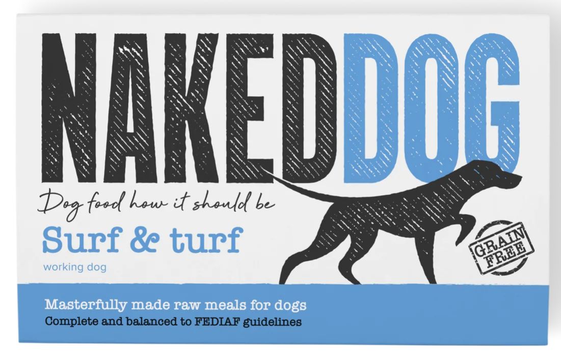 Naked Dog Original Surf &amp; Turf, Size: 1kg