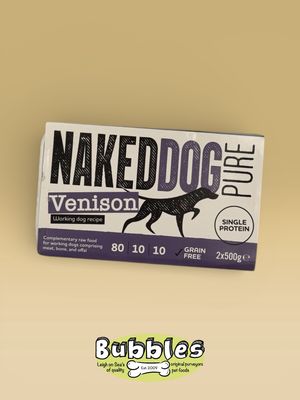 Naked Dog Pure Venison (2x500g)