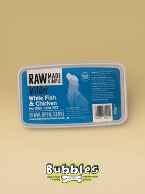 Raw Made Simple White Fish &amp; Chicken (500g)