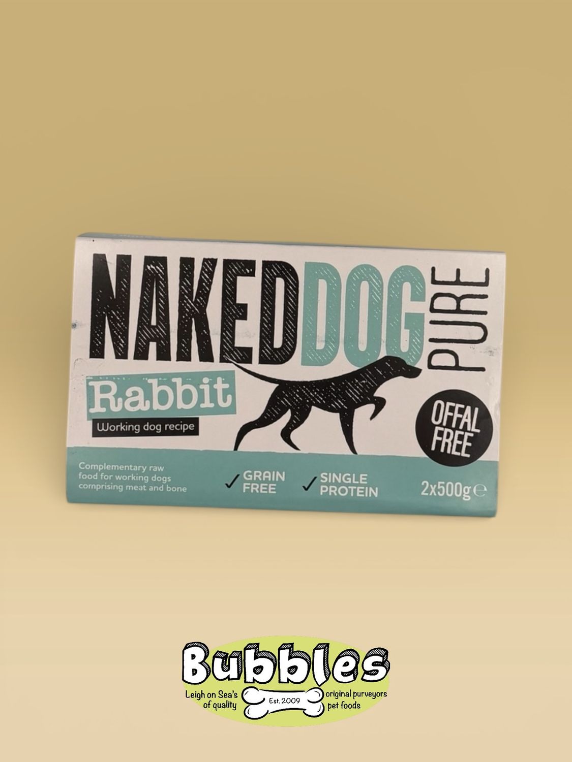 Naked Dog Pure Rabbit (2x500g)