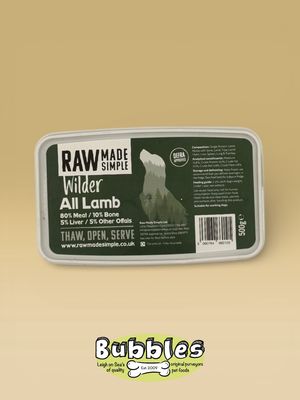 Raw Made Simple All Lamb (500g)