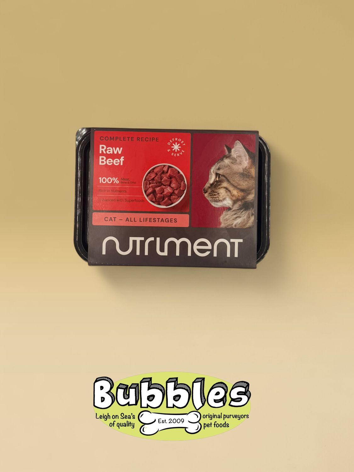 Nutriment Cat Complete Beef (500g)