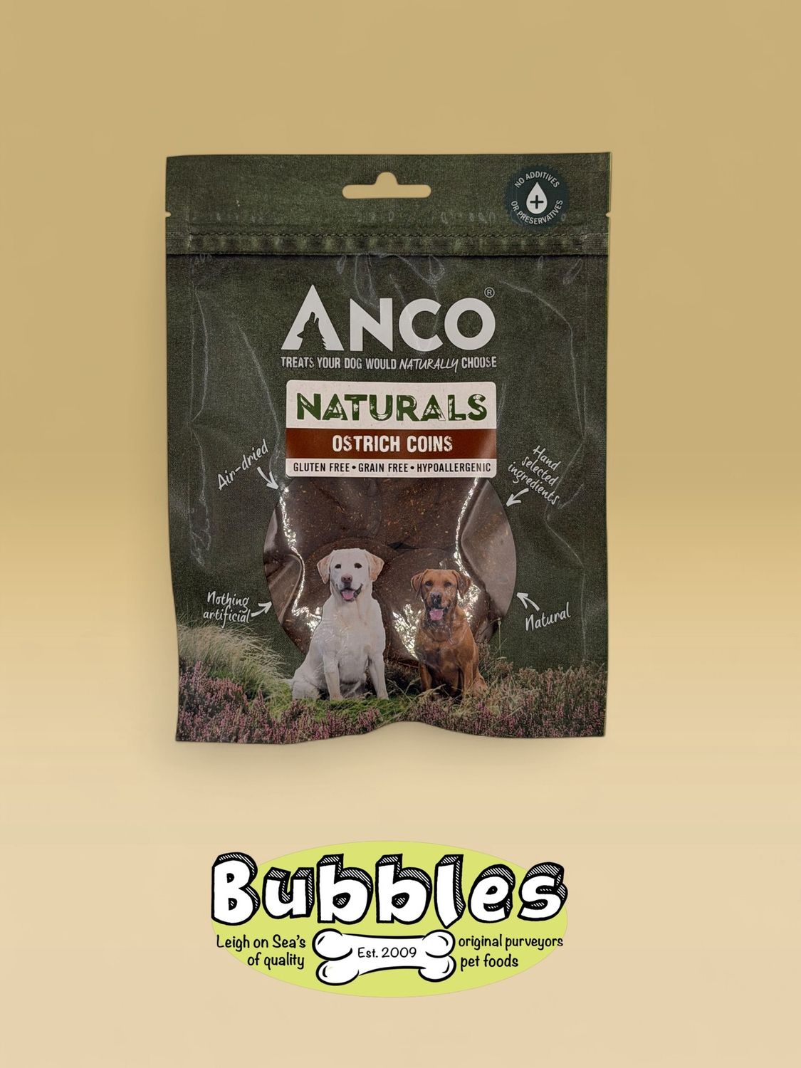 Anco Naturals Ostrich Coins (85g)