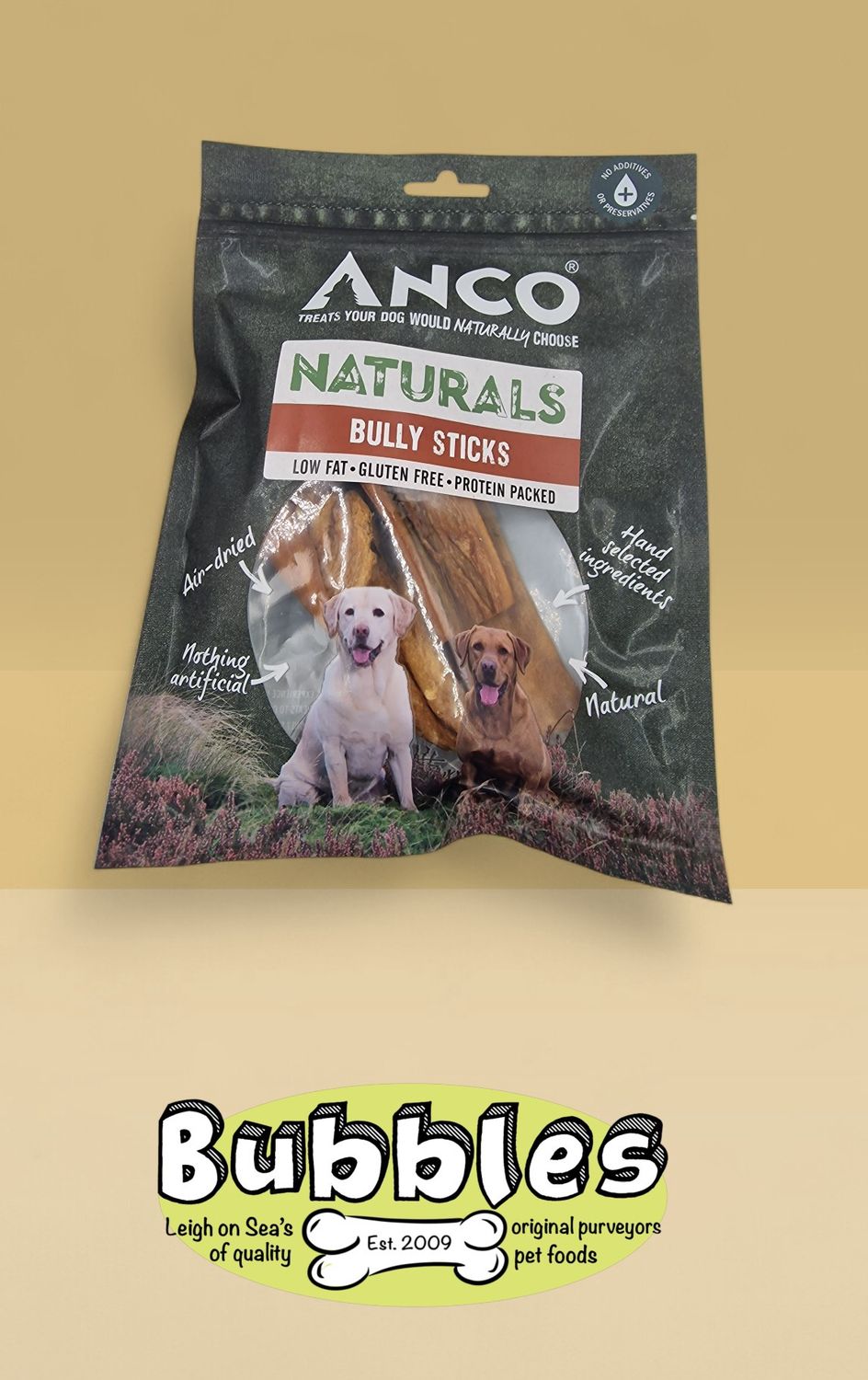 Anco Naturals Bully Sticks (100g)