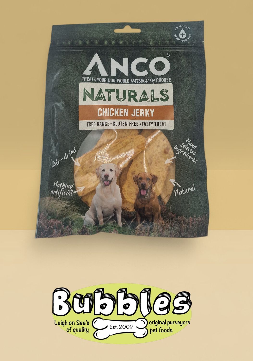 Anco Naturals Chicken Jerky (6pk)
