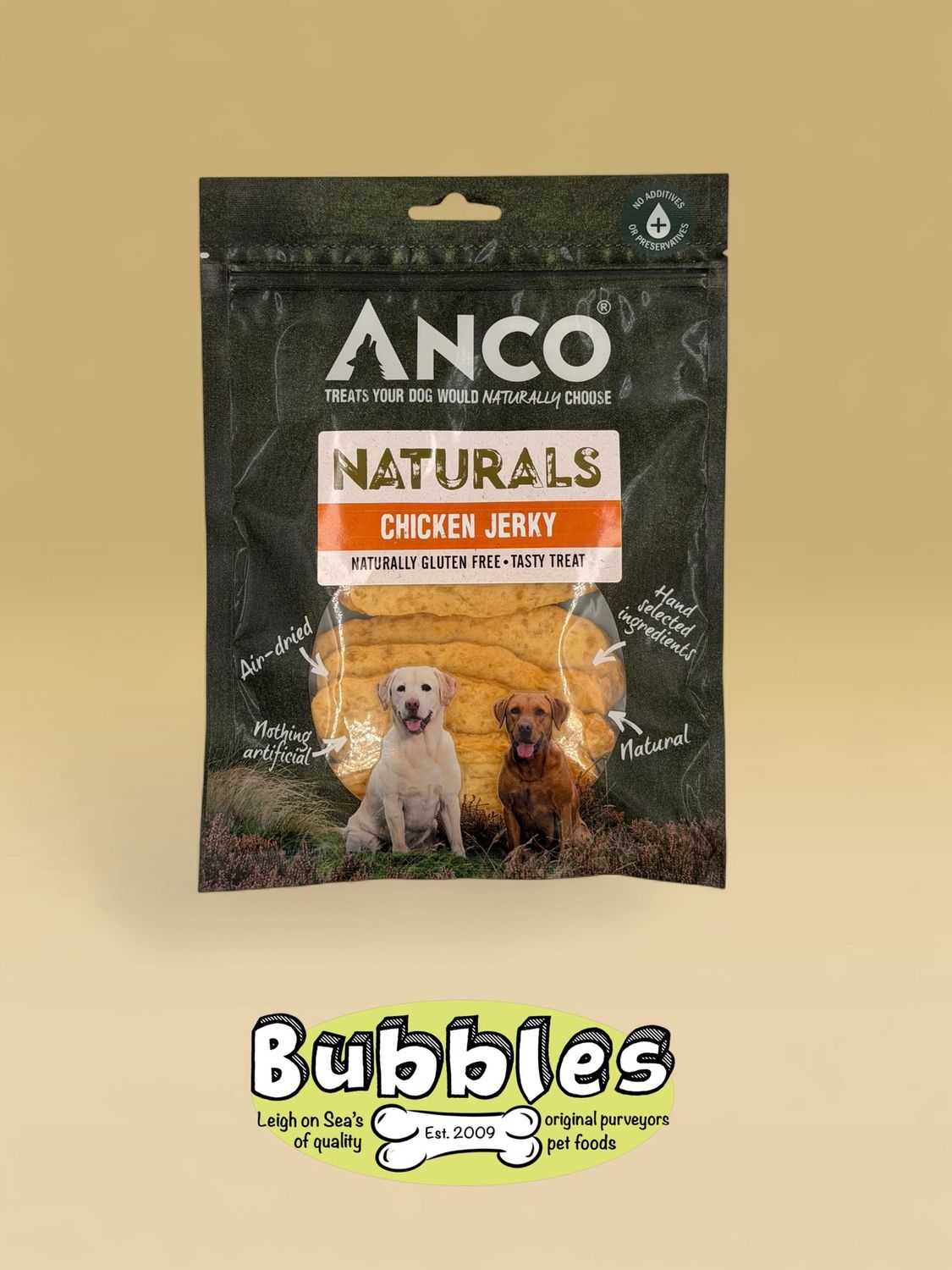 Anco Naturals Chicken Jerky (6pk)