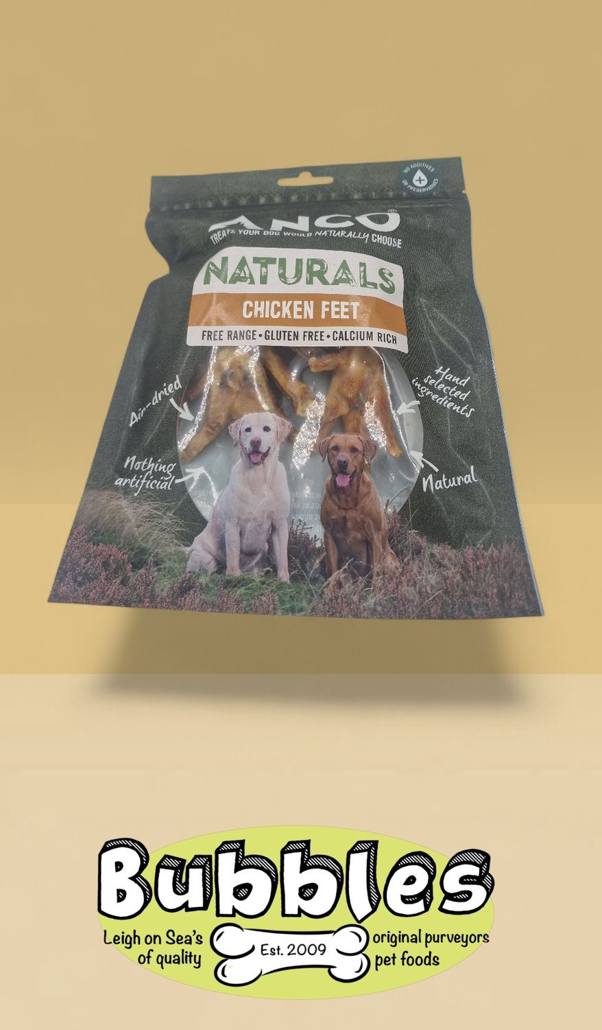 Anco Naturals Chicken Feet (100g)