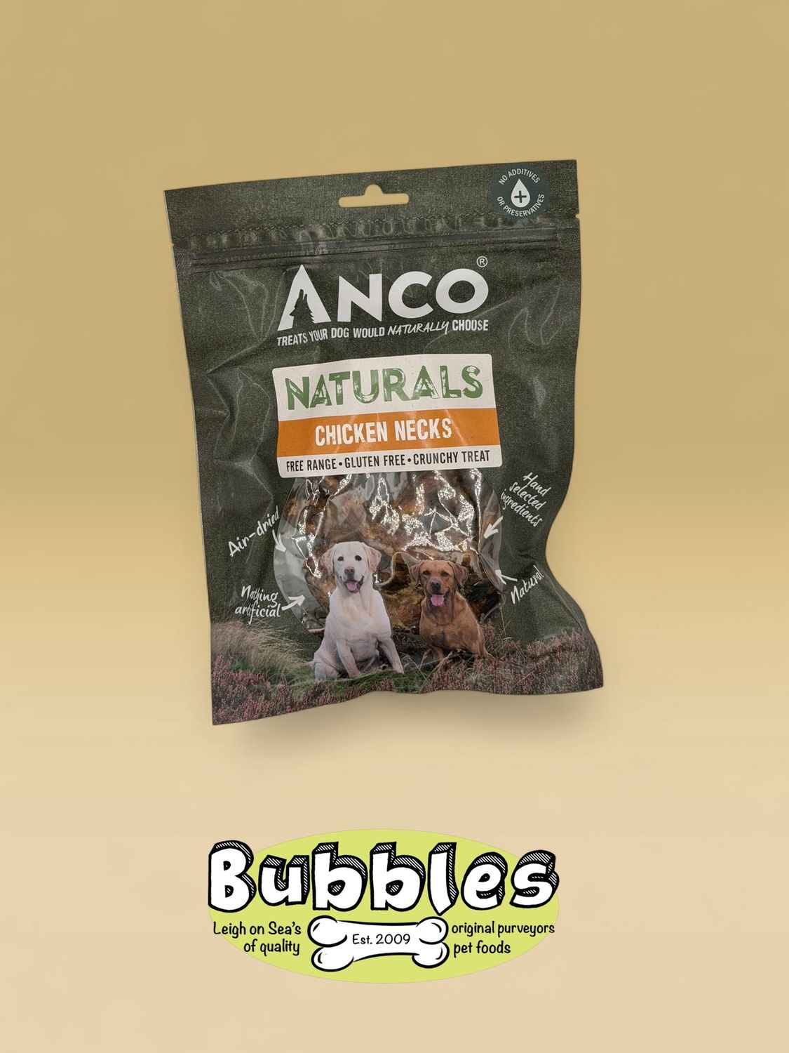 Anco Naturals Chicken Necks (7pk)
