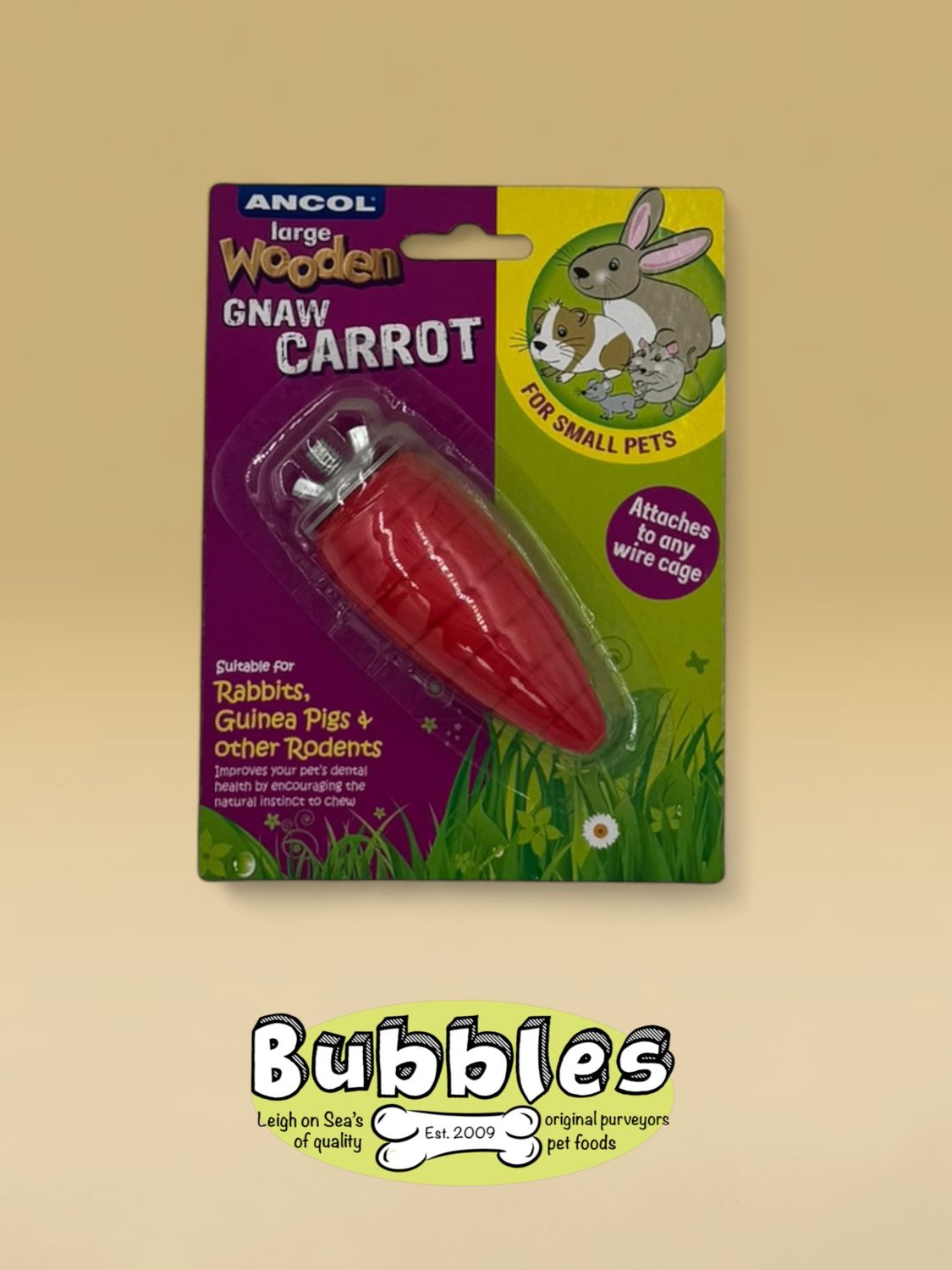 Ancol J4P Carrot Gnaw (Large)
