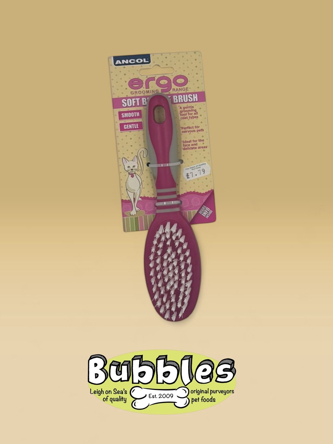 Ancol Ergo Soft Cat Brush