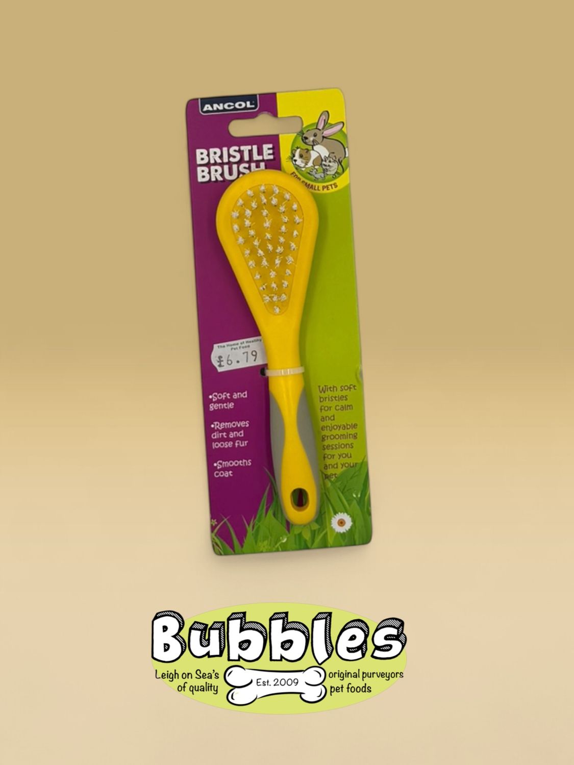 Ancol Small Animal Bristle Brush