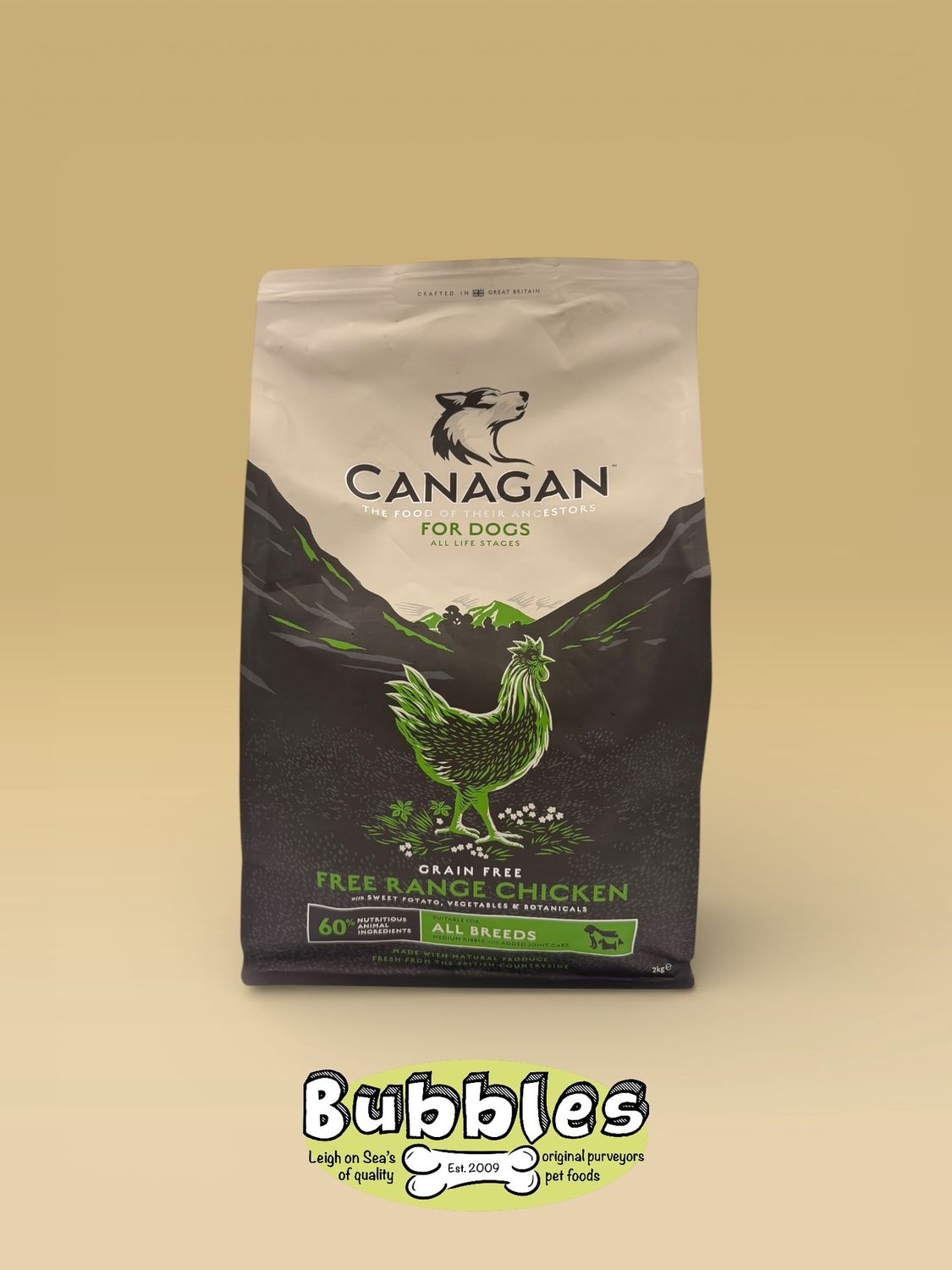 Canagan Free-Range Chicken For Dogs (2kg)