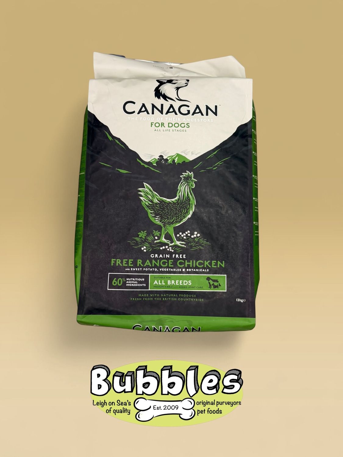 Canagan Free-Range Chicken For Dogs (12kg)