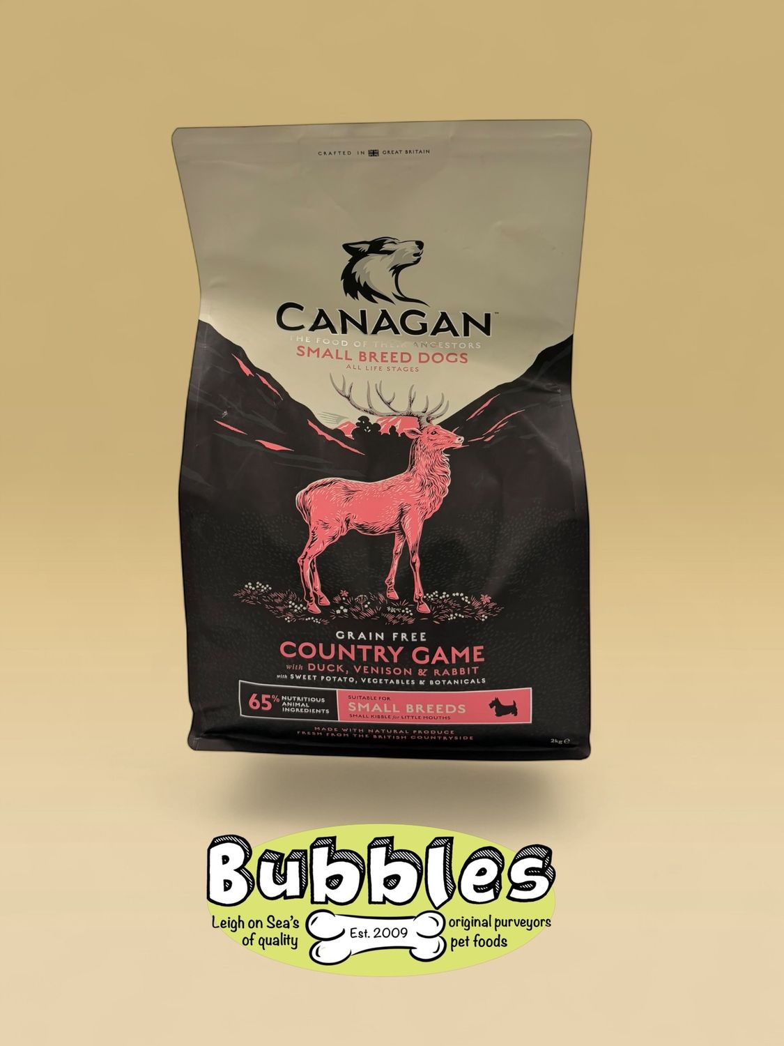 Canagan Small Breed Country Game For Dogs (2kg)