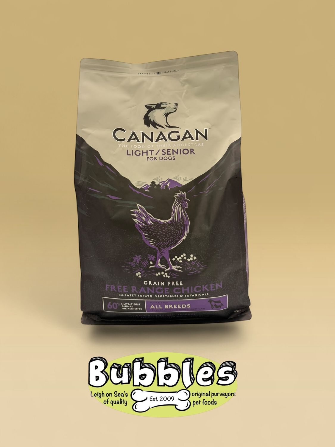 Canagan Light / Senior For Dogs (2kg)