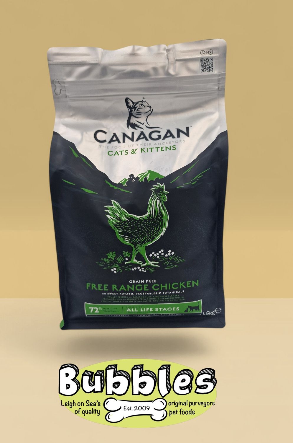Canagan Free-Range Chicken For Cats (1.5kg)