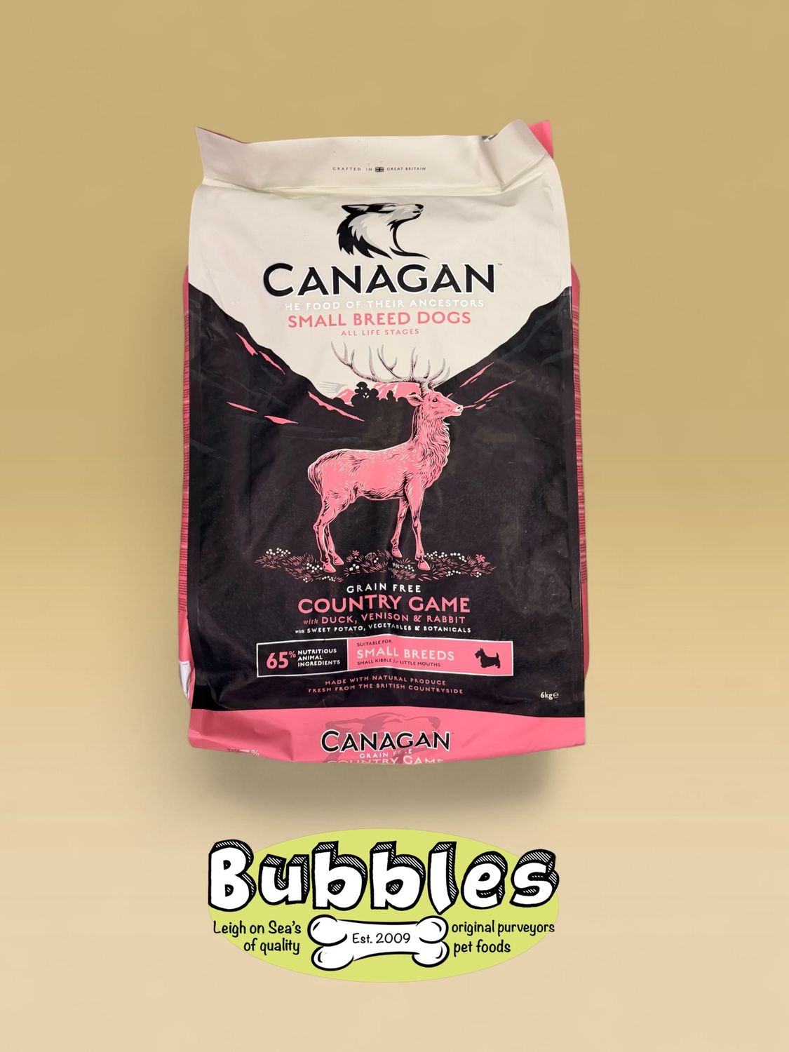 Canagan Small Breed Country Game For Dogs (6kg)