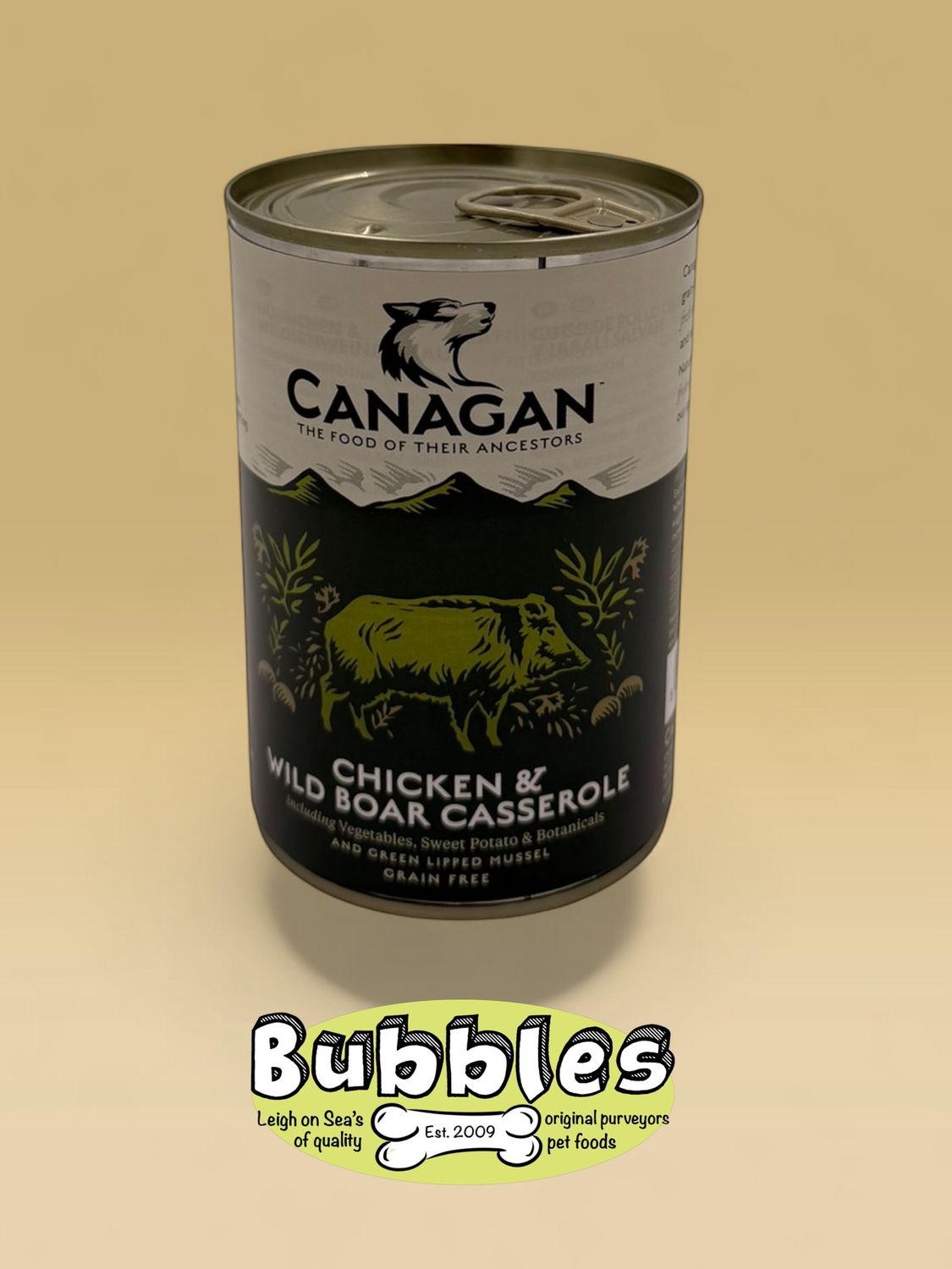 Canagan Can - Chicken &amp; Wild Boar  Casserole For Dogs (400g)