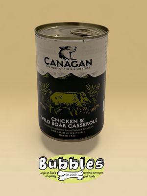 Canagan Can - Chicken &amp; Wild Boar  Casserole For Dogs (400g)