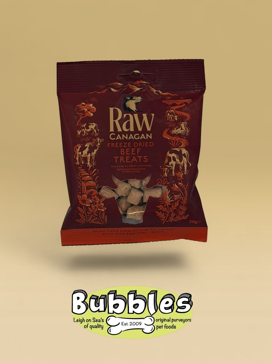 Canagan Raw Beef Treats (20g)