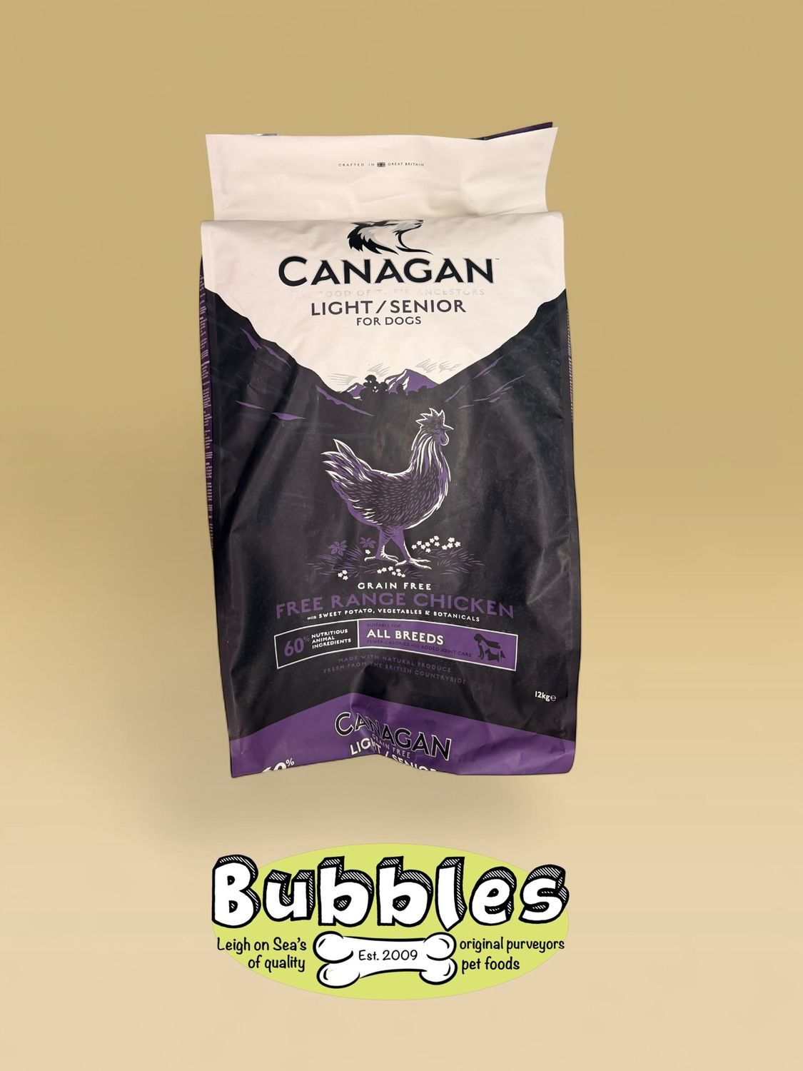 Canagan Light / Senior For Dogs (12kg)