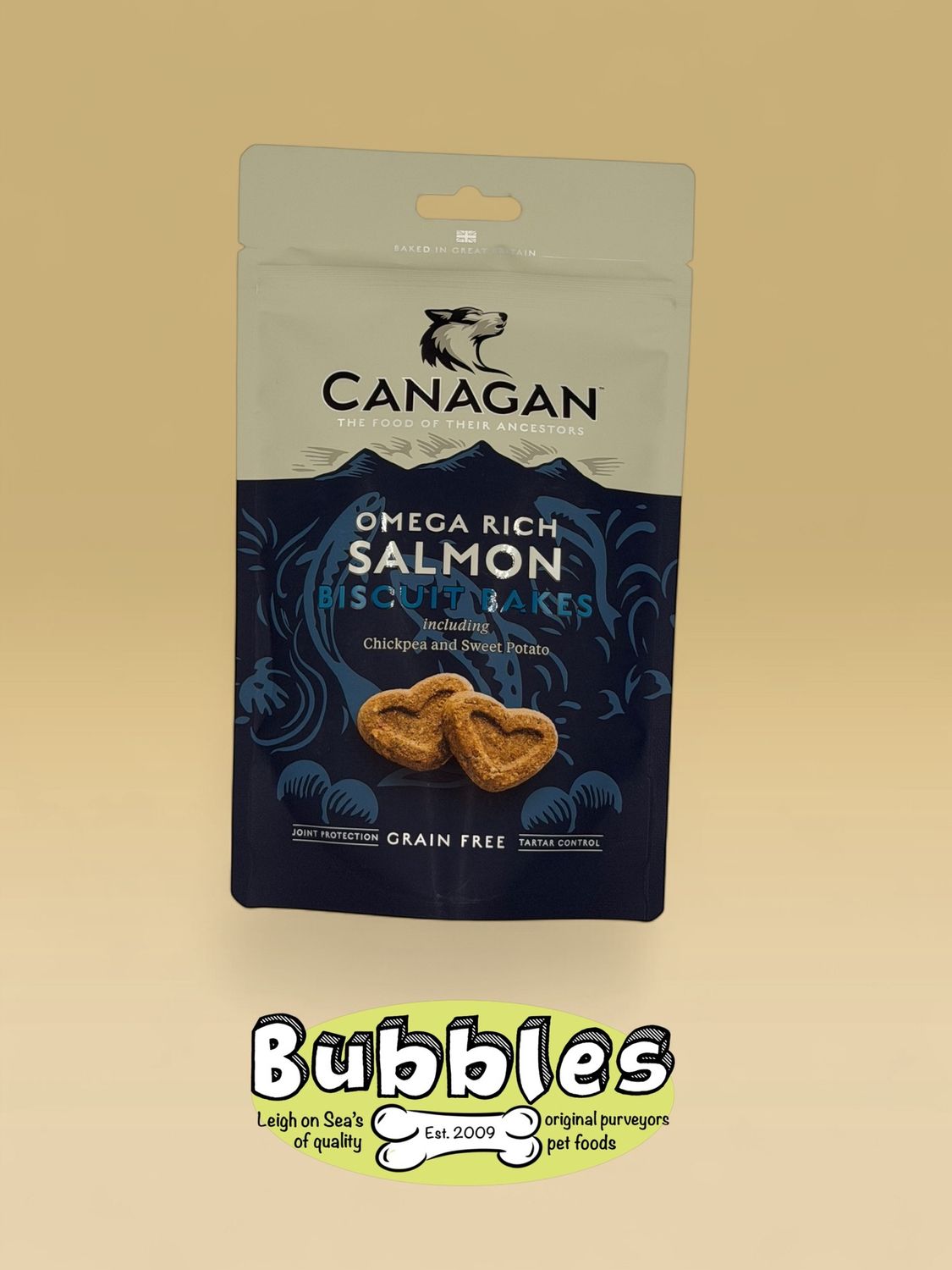 Canagan Salmon Dog Biscuit Bakes (150g)