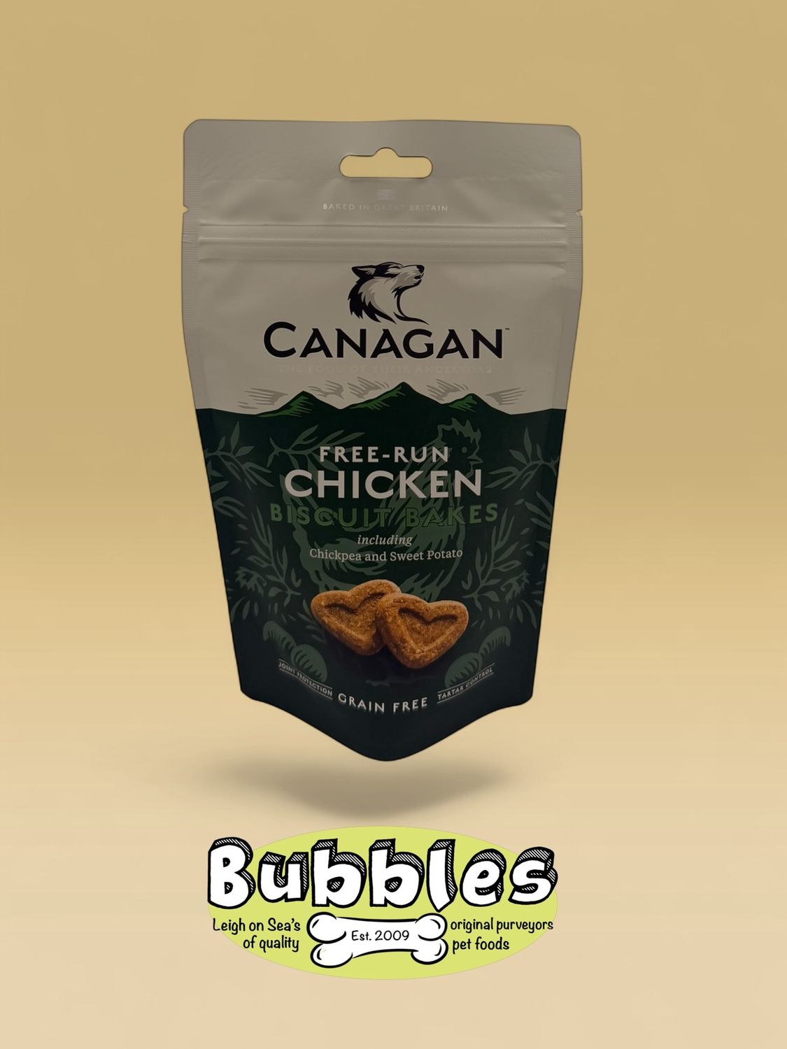 Canagan Chicken Dog Biscuit Bakes (150g)