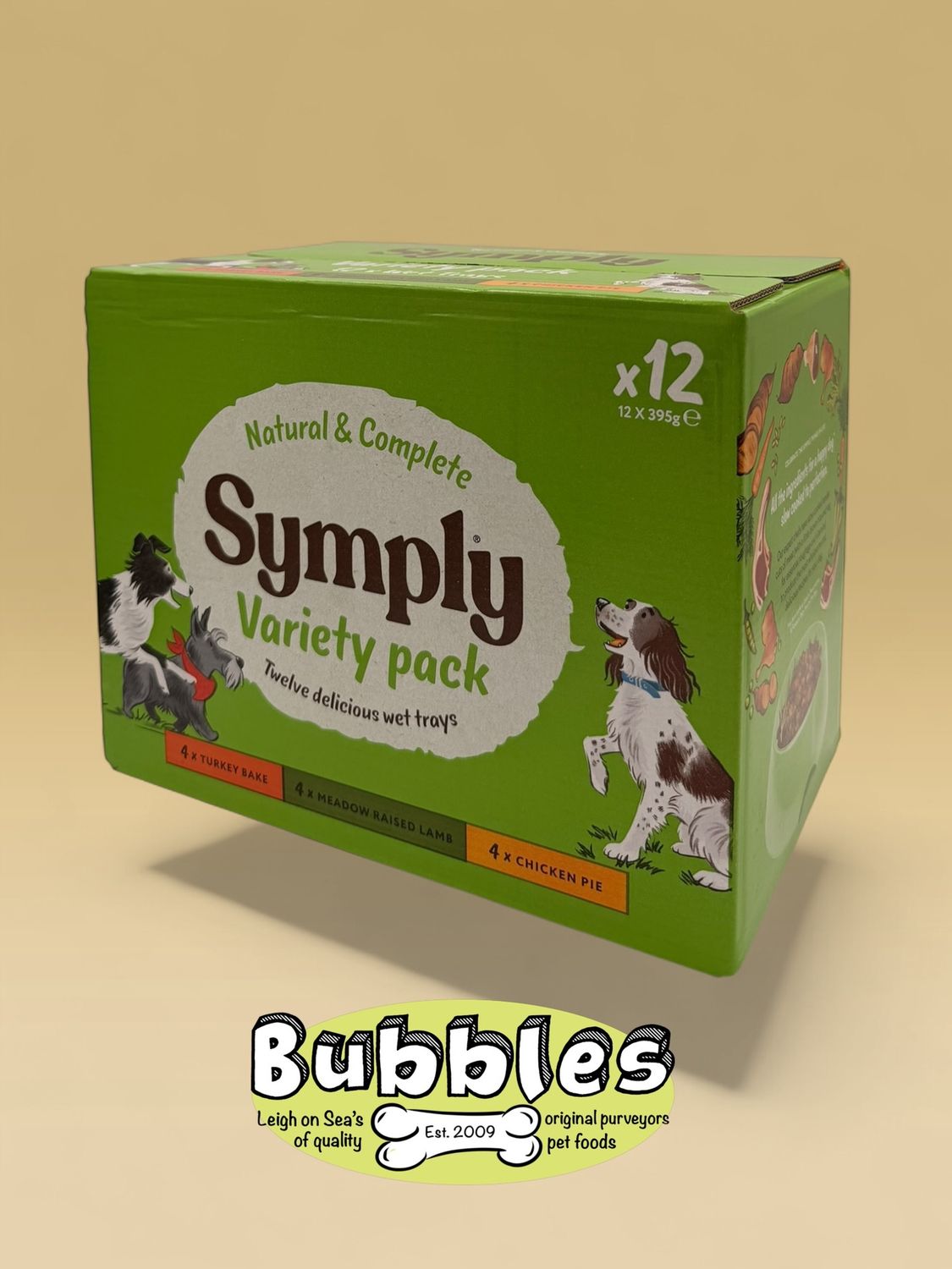 Symply Variety Pack - with Rice (395g x 12)