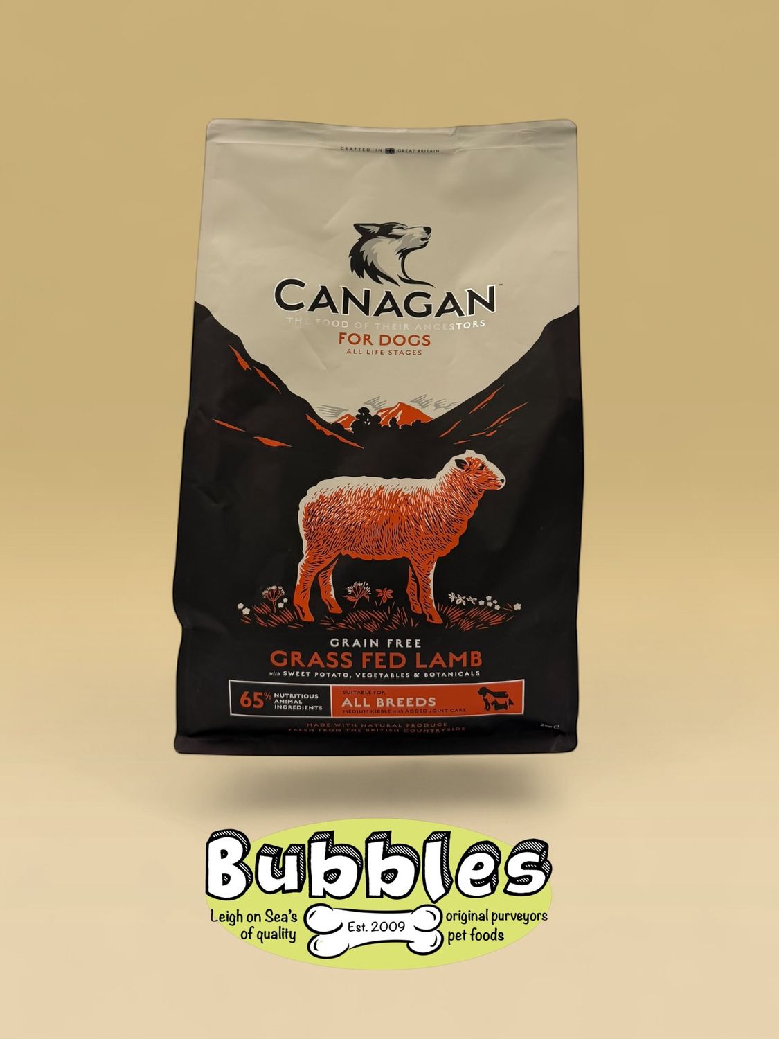 Canagan Grass Fed Lamb For Dogs (2kg)