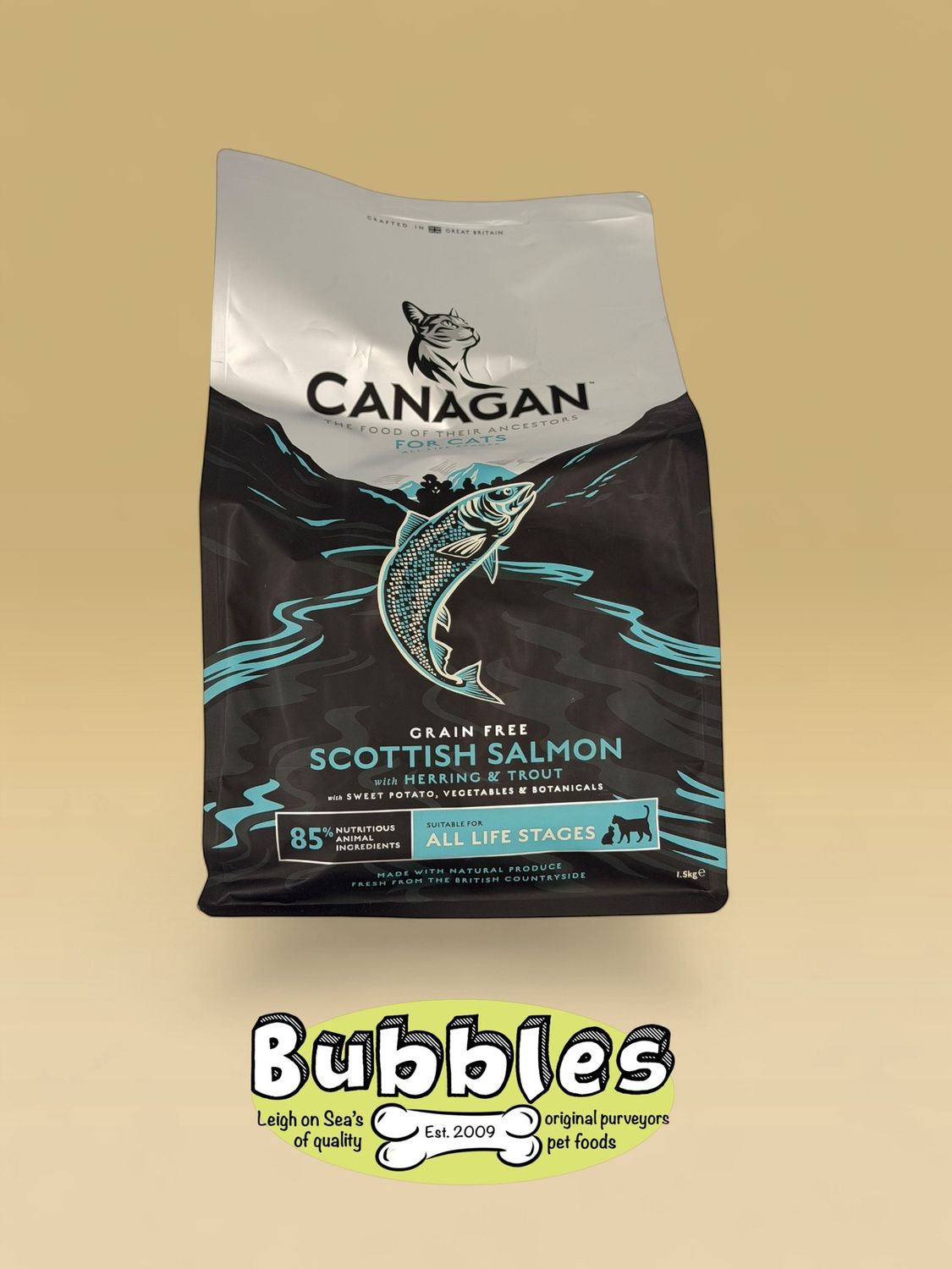 Canagan Scottish Salmon For Cats (1.5kg)