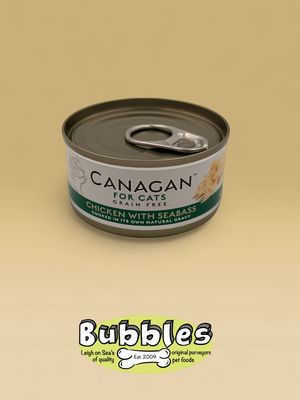 Canagan Cat Can - Chicken with Seabass (75g)