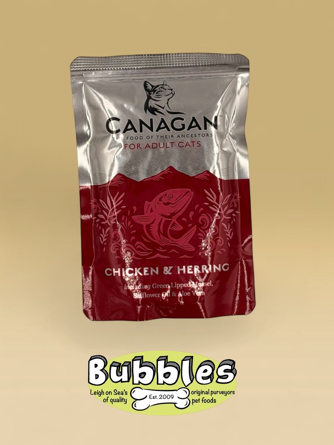 Canagan Cat Pouch - Chicken &amp; Herring (85g)