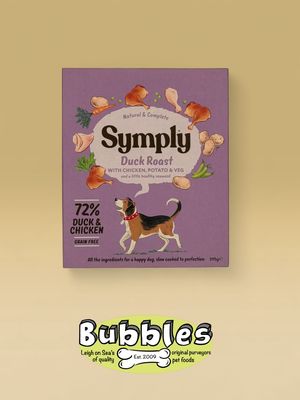 Symply Tray Adult Duck Roast Grain Free (395g)