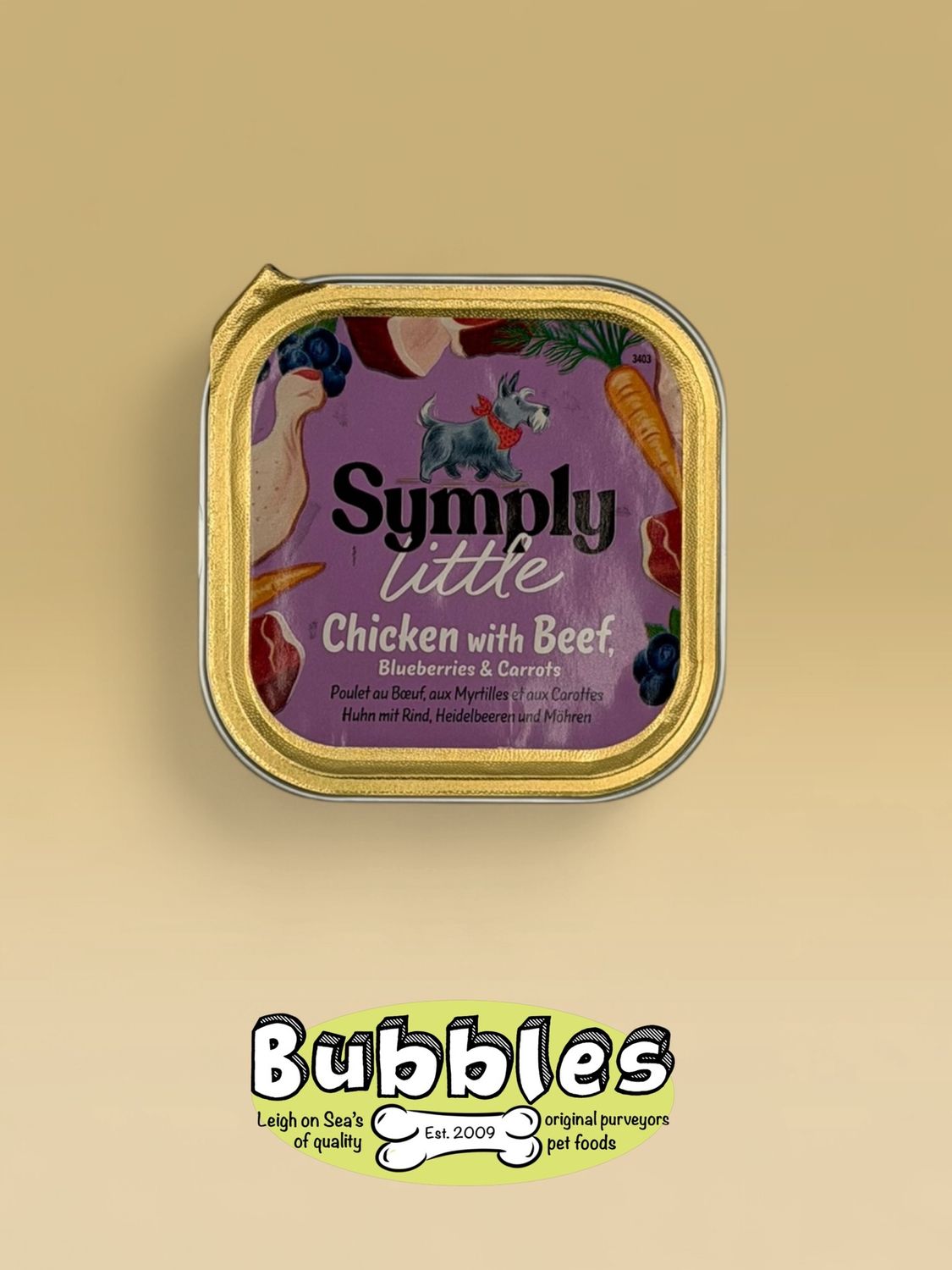 Symply Little - Chicken with Beef Alu (100g)