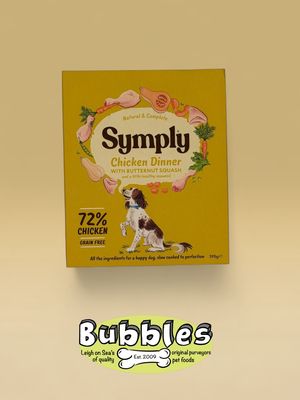 Symply Tray Adult Chicken Dinner Grain Free (395g)