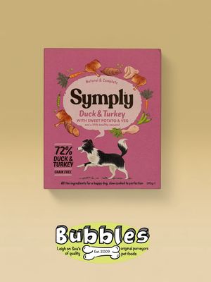 Symply Tray Adult Duck &amp; Turkey Grain Free (395g)