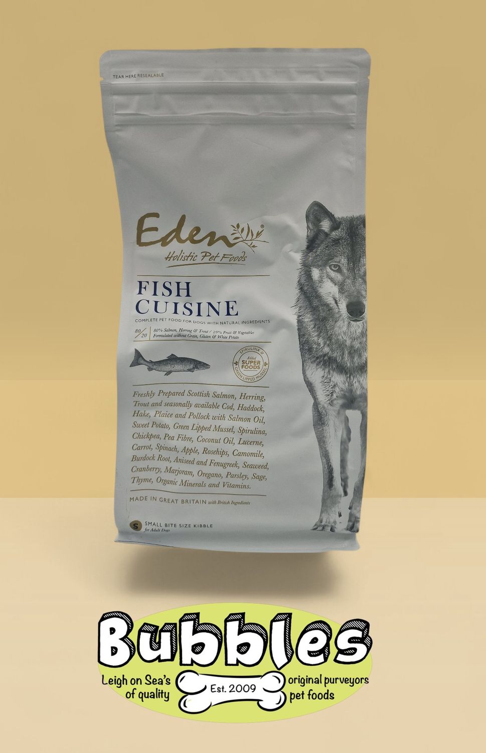Eden Fish Cuisine Small Kibble (2kg)