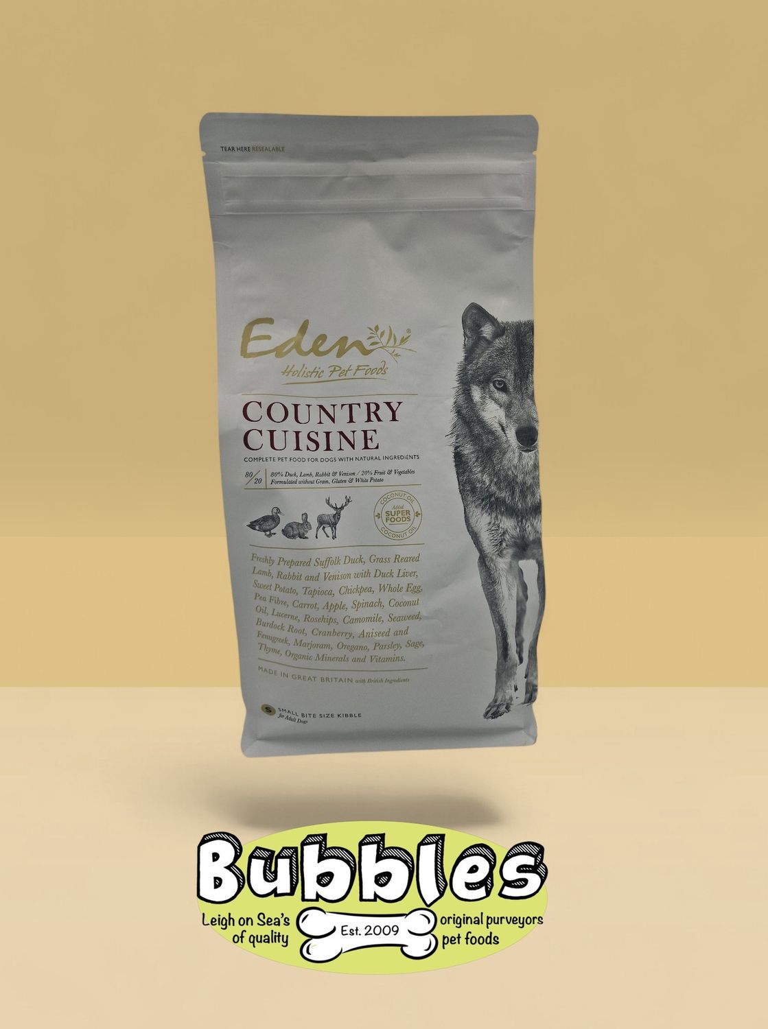 Eden Country Cuisine Small Kibble (2kg)