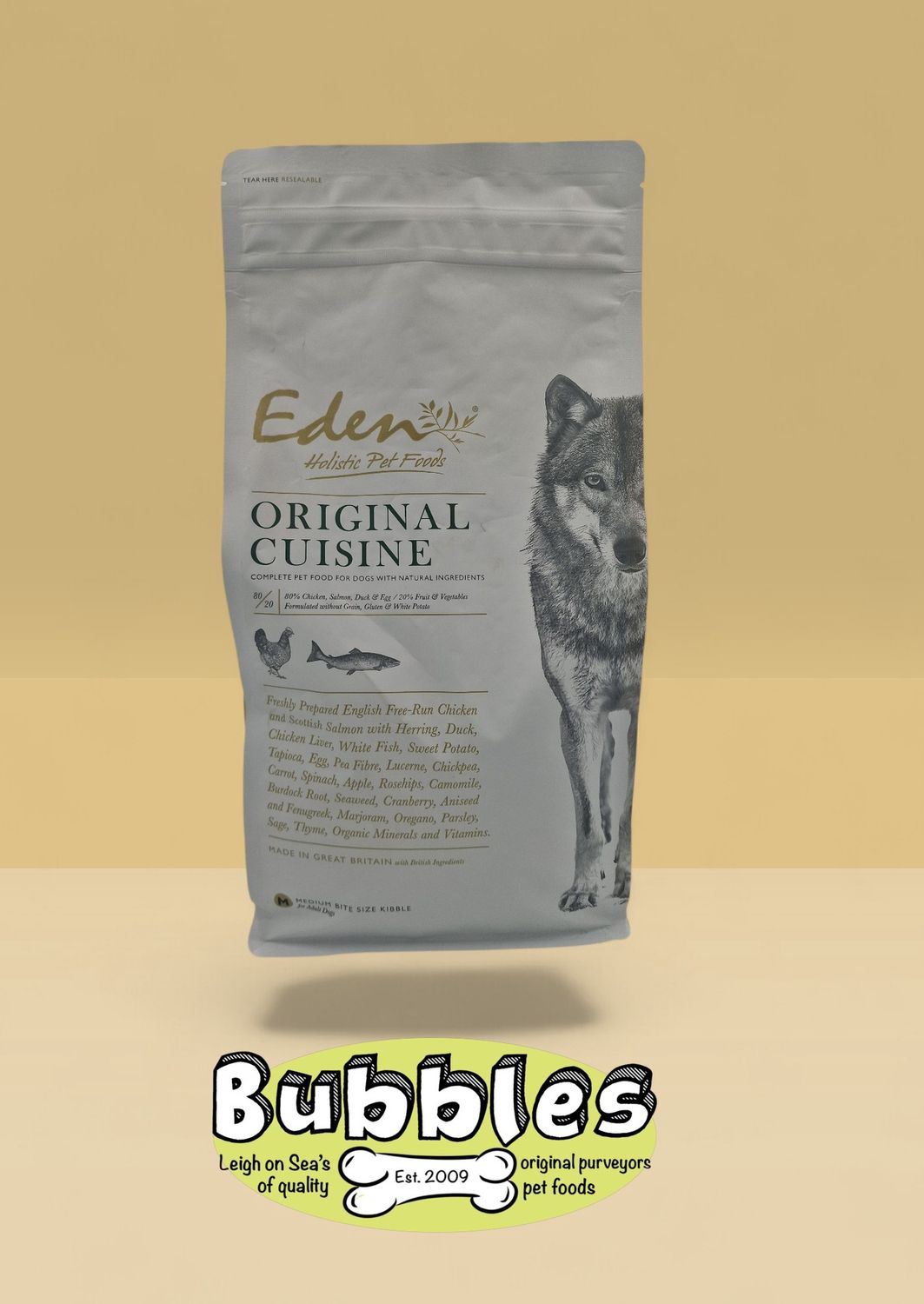Eden Original Cuisine Medium Kibble (2kg)