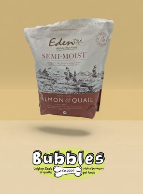 Eden Semi-moist Salmon &amp; Quail Medium Kibble (2kg)
