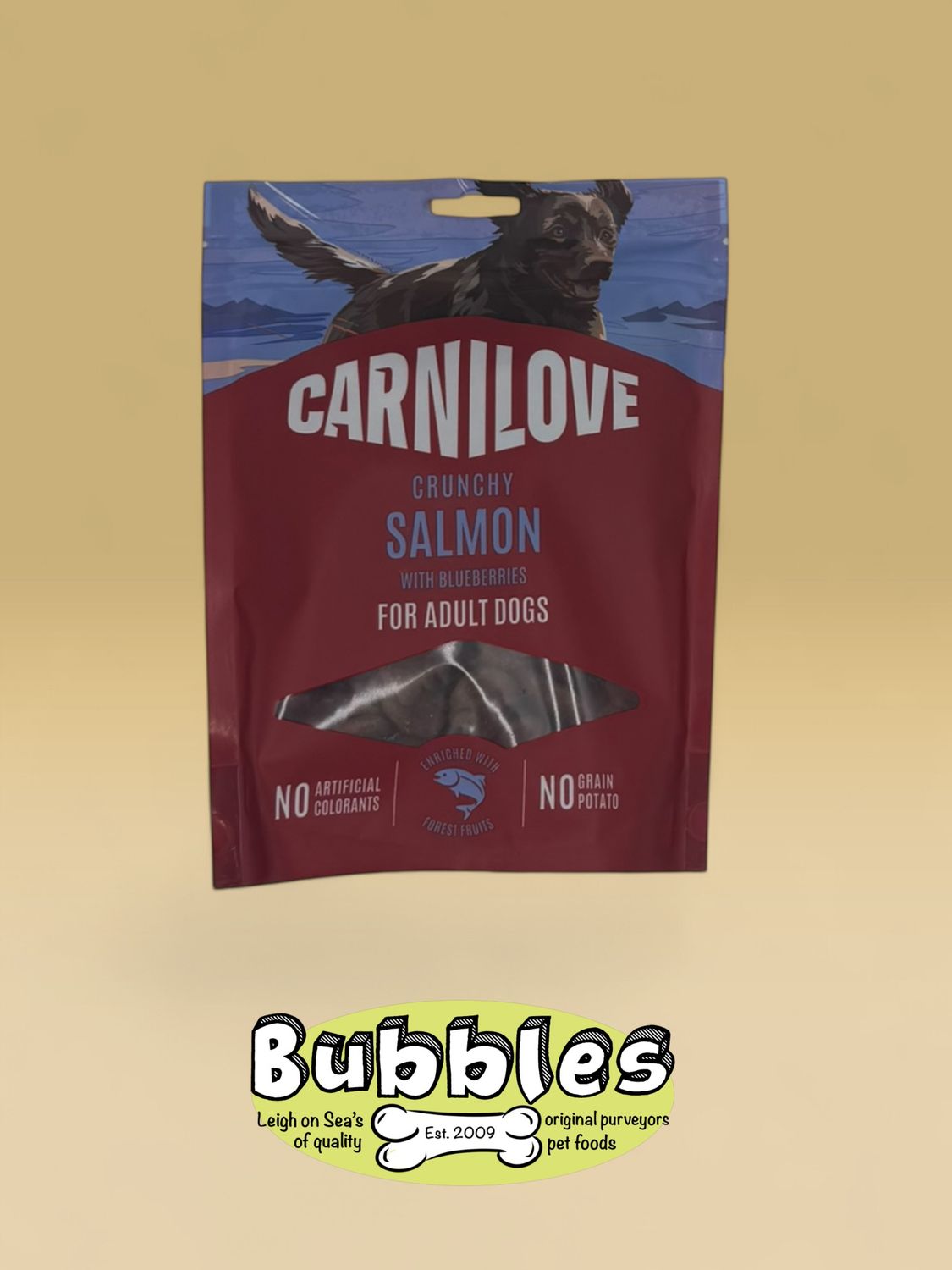 Carnilove Salmon with Blueberries Dog Treat (200g)