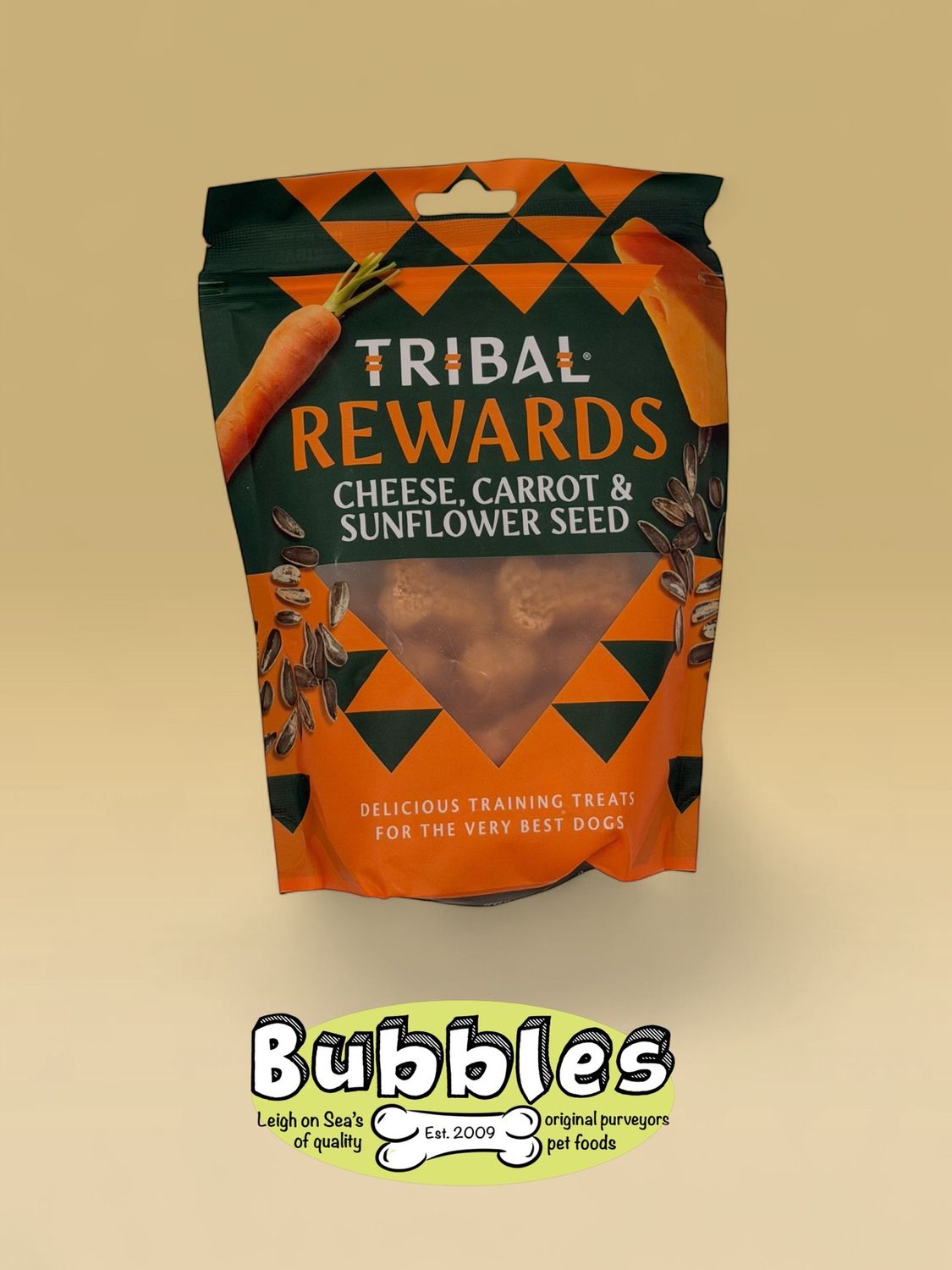 Tribal Cheese, Carrot and Sunflower Seed (125g)