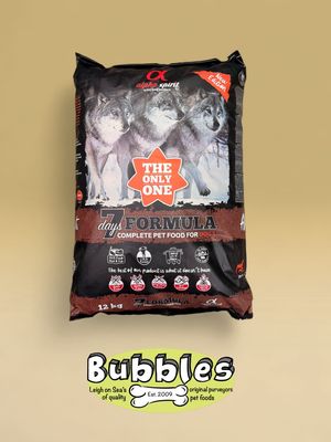 Alpha Spirit The Only One Complete Dog Food 7 Days Formula (12kg)