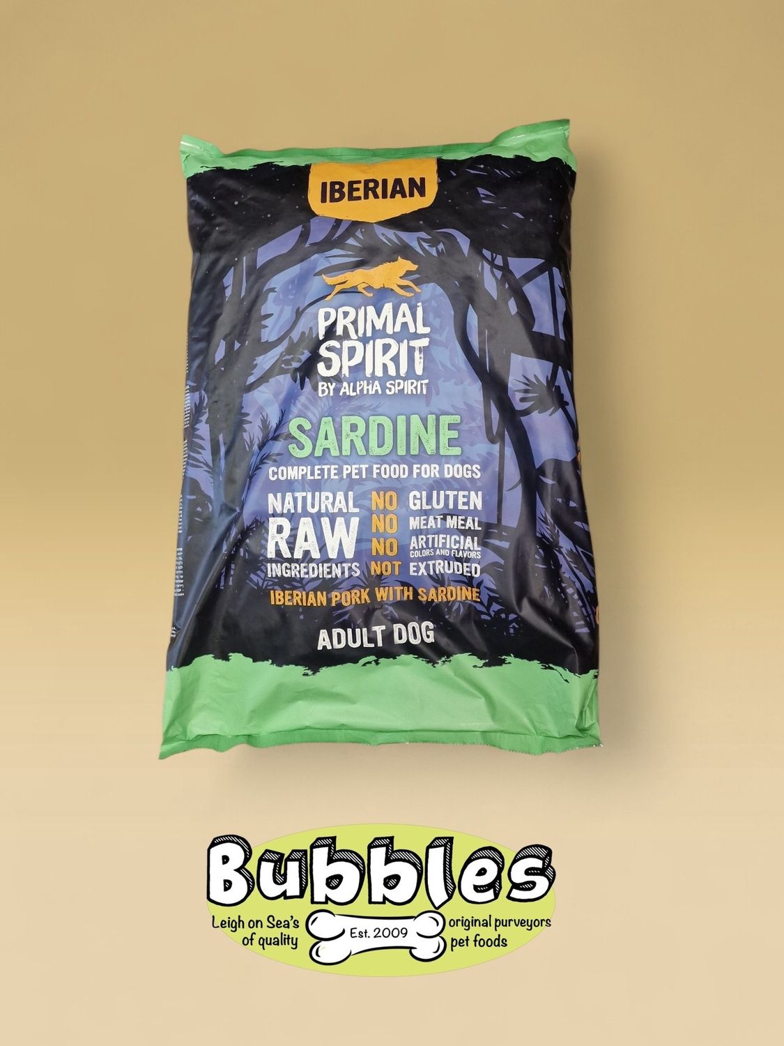 Primal Spirit "Iberian" Sardine (12kg)