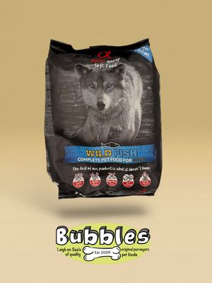Alpha Spirit Semi-Moist Wild Fish Complete Dog Food (3kg)