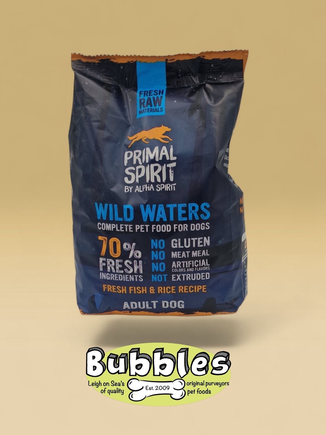 Primal Spirit Primal 70% Protein Wild Waters Dog Food (1kg)